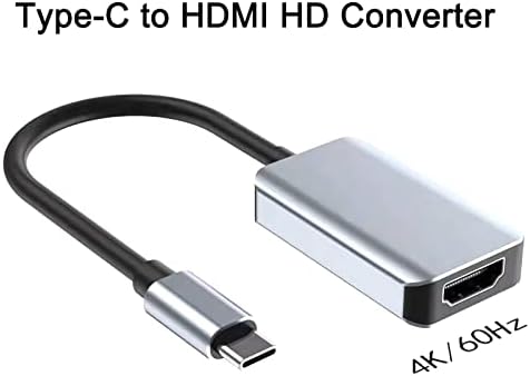 Type-C HDMI HD адаптер центар за податоци за податоци 4K HDMI за мобилен телефон iOS Mac-книга Pro и повеќе