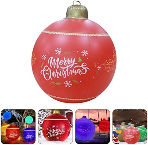 Божиќни украси на Амосфун, надувување на Божиќ, отворен градинарски декор, Божиќен празник украс Божиќен украс