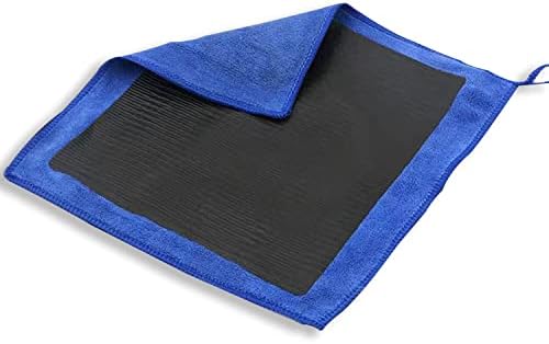 Леозо Клеј Бар крпа, фино одделение микрофибер глинен пешкир за детали за автомобил без гребење и безбедна боја, за полирање на автомобили со детали за 1 пакет