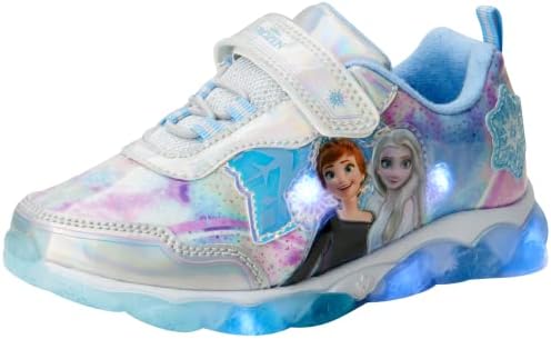 Замрзнати патики на девојчињата на Дизни - чевли за трчање без светло светло