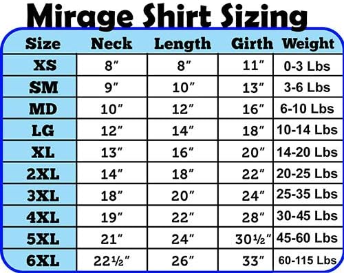 Mirage Pet Products 14-inch Среќа кошула за печатење на екранот за миленичиња, голема, црвена боја