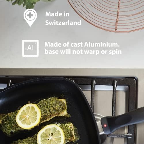 Швајцарски Дијамант 16см 1.4 Qt Тенџере HD Нелеплив Дијамант Обложени Алуминиум Тенџере, Вклучува Капак, Машина За Миење Садови