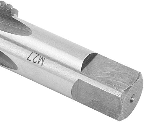 Fafeicy 4PCS M27 Straight Flute завртка од чешма, материјал за легура на алатка, челик директно флејта метричка завртка за завртки