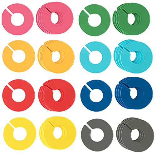 Наханко cckit8, мешани бои, делители со големина на облека, празно, комплет од 40