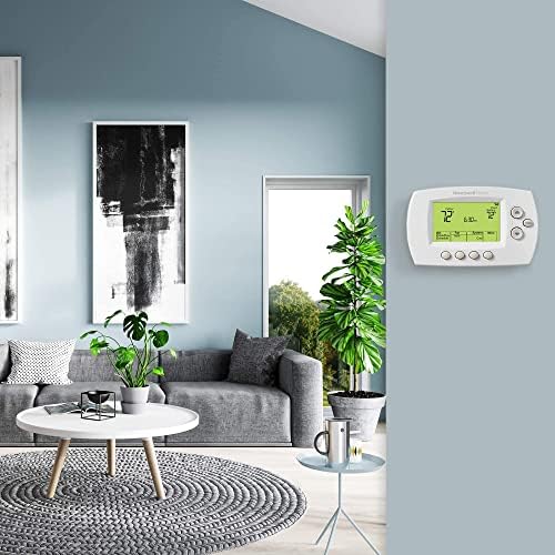Honeywell Home Wi-Fi 7-дневен програмибилен термостат + прв предупредување за детектор на чад и детектор на јаглерод моноксид