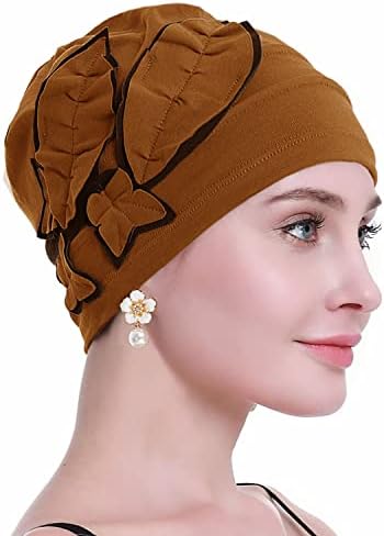 Освио памук хемо-капаче за глава за рак на капа за жени-мек за опаѓање на косата