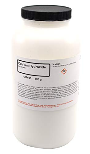 Лабораториски Калциум Хидроксид, 500гр-Кураторска Хемиска Колекција
