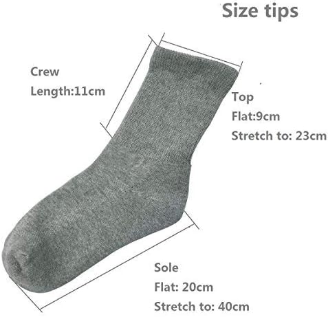 Чорапи Со Екипаж Со Бакар Дијабетични Чорапи Супер Истегнување Удобно За Мажи И Жени