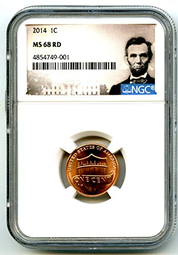 2014 P US MINT LINCOLN SHIELD SHIELD BUSIKEST CENT MS68 RD NGC
