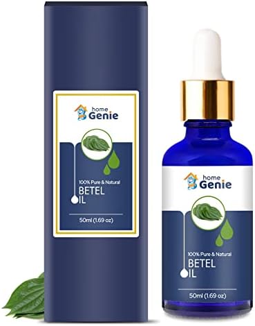 Дома Genин Бетел лисја масло | Чисто и природно есенцијално масло за нега на кожата и косата - 100мл, со капнување