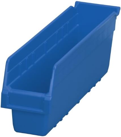 АКРО-МИЛС 30048 Пластично гнездење SHELFMAX за складирање корпа за складирање ,, сина, сина,