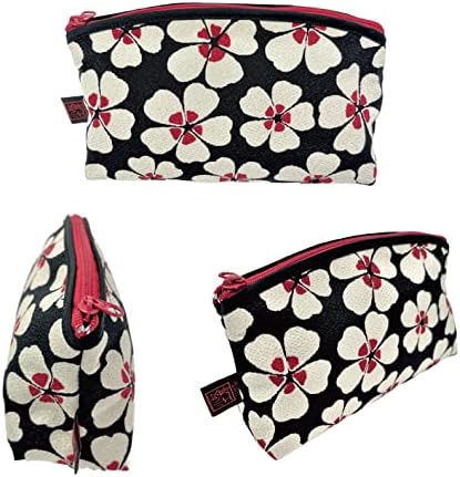 Тера Дистрибуција Мала Торба За Шминка За Чанта [Направена Во Јапонија] Традиционален Дизајн На Едо Комон Симпатична Козметичка Торбичка