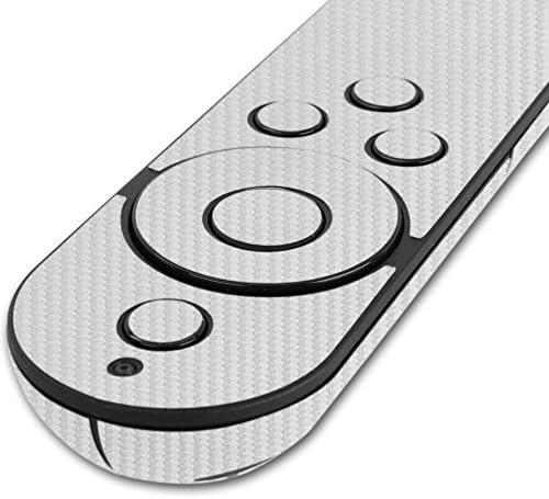 Skinomi сребрени јаглеродни влакна Целосно тело Кожа компатибилна со Google Nexus Player TechSkin со заштитник на екранот со