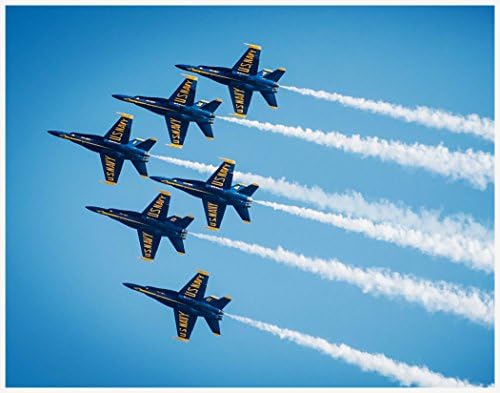 Артдаш историска воена фотографија на Соединетите држави ~ Воздухопловното шоу „Сините ангели“