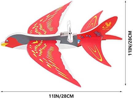 Alipis LED светлосен авион фрлајќи електричен авион со пена USB наполнет режим на летање едриличарски авион модел на отворено летање играчка