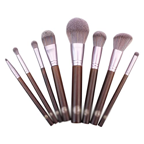 SDGH Professional 8PCS шминка за четки за влакна за влакна за четки за шминка за шминка со составување алатки за четки