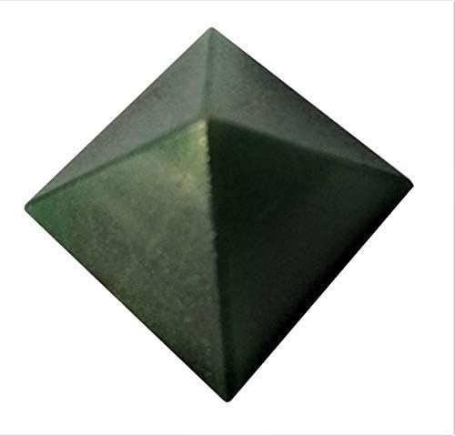 Purpledip зелена авентуринска скапоцен камен пирамида: рачно полиран природен лекување карпа за позитивна енергија