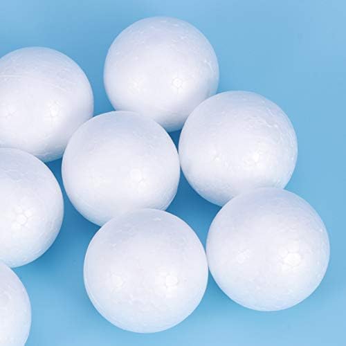 MAGICLULU Wedding Decor Craft Foam Projects Foam 100 Pcs Foam Balls White Balls Balls for Crafts DIY Household School Projects Party