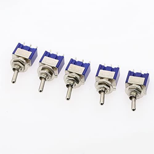 Индустриски прекинувачи 2pcs 6 mm прекинувачи минијатурни прекинувачи за вклучување единечен пол двојно фрлање мини водоотпорно капа паметно