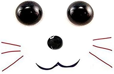 100 парчиња Цврсти Очи Мониста Од Печурки Црна Пластика Безбедносни Очи САМОСТОЈНО Шиење Копчиња За Изработка За Кукла Мечка Кукла Кадифен