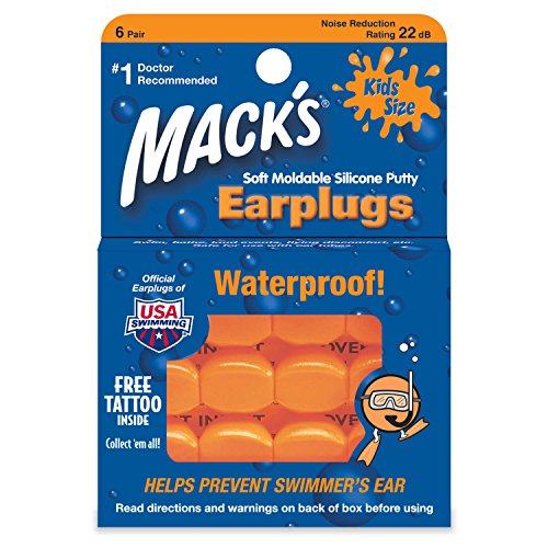 Меки ушни уши на Мек, топла портокалова, големина на дете