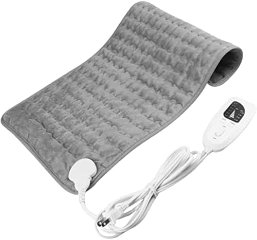 Deiovr Потопло ќебе за греење на ќебе Електрична, мека преносна подлога за греење за период на вратот и рамената, подлогата за пондерирање