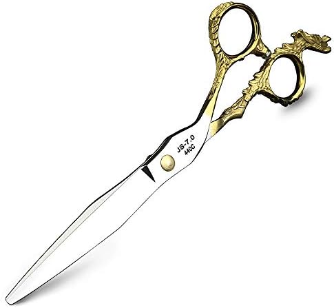 КСУАН ФЕНГ 7 Инчен Змеј Професионални Фризерски Ножици Јапонија 440с Ножици За Сечење Берберски Алатки За Стилизирање