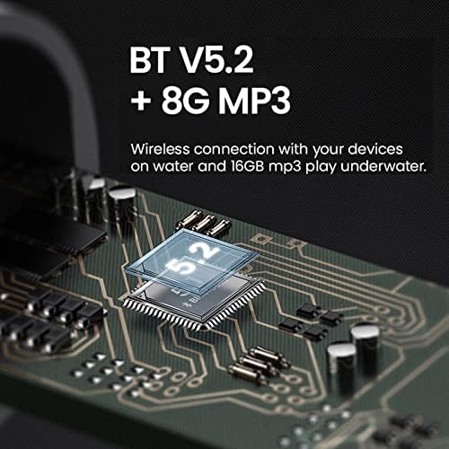 Слушалки За Спроводливост На Коските TTBESMI Bluetooth Слушалки За Трчање Со Отворено Уво Безжична Спроводливост На Коските Сет Водоотпорни