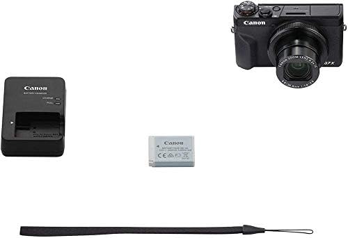 Canon PowerShot G7 X Mark III Дигитална камера со напредно пакет со додатоци - Вклучува: Sandisk Ultra 128 GB SDXC мемориска картичка, резервна