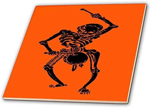 3дроза Граѓанска Војна Федерален Тапанар Момче Скелет Во Црно На Портокал-Плочки