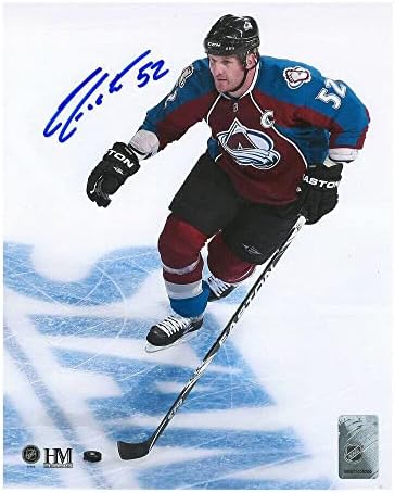 Адам Футе потпиша Колорадо Лавина 8x10 Фотографија - 70202 - Автограмирана НХЛ Фотографии