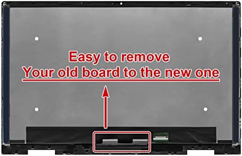 Замена на екранот PEHDPVS 15.6 За HP Envy X360 15-ED1071CL 1920x1080 LED LCD дисплеј Дигитализатор на допир