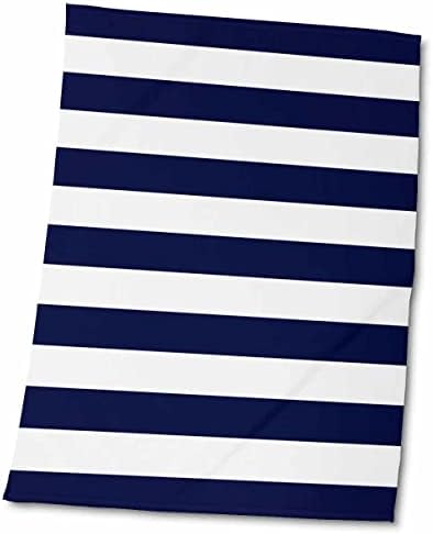3drose tdswhite - дизајни на обрасци - хоризонтални бели ленти од морнарица - крпи