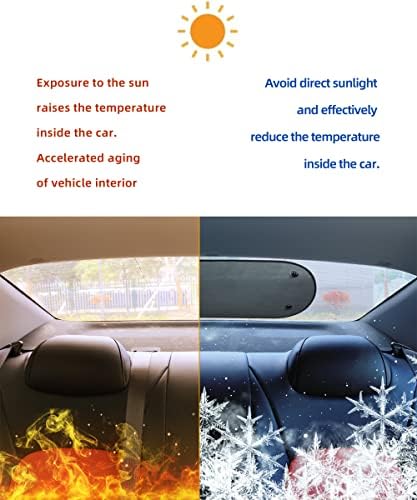 Аокиска задниот прозорец Сонце сенка за автомобил, екран на прозорецот за автомобили за задниот прозорец на автомобилот, задниот