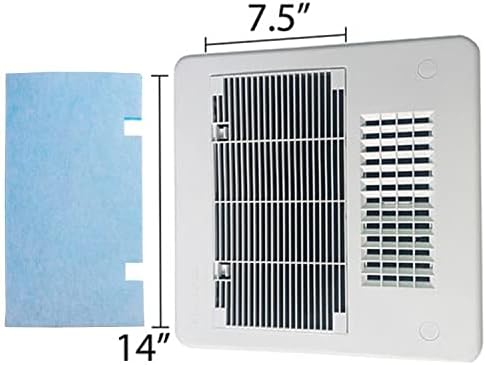4 пакувања Замена на филтерот RV AC - филтри за климатизација RV 14 x 7,5 Компатибилен со Dometic Duo Therm Air Claterer -