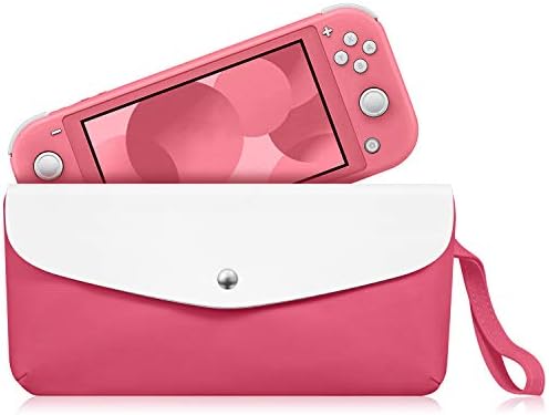 Финти Торбичка За Носење За Nintendo Switch Lite 2019-Пренослива Патна Торба Заштитна Торбичка за Ракави w/Страничен Џеб, Слотови За Картички За
