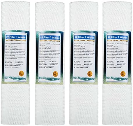 1 микрон 10 чиста вода PP памук, што се користи за систем за обратна осмоза цела куќа 10 -инчен RO уред за талог за талог