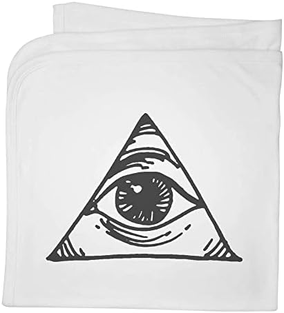 Азиеда „око на Провиденс“ памучно бебе ќебе / шал