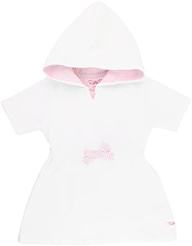 Rufflebutts® бебе/дете девојки Тери крпа качулка пливање плажа прикриен фустан