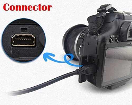 Компатибилен со SupplySource Компатибилен 3,3ft USB полнач за полнач за кабел за кабел за замена за Panasonic Camera Lumix DMC-ZS25