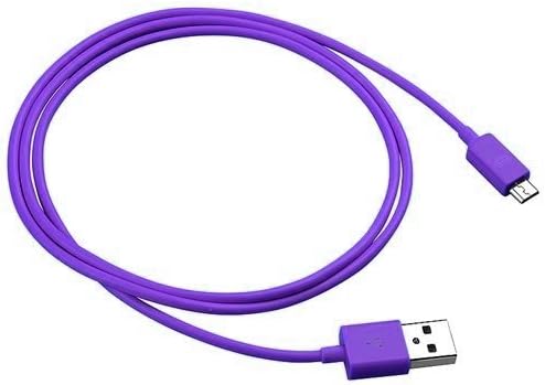 Увозник520 10ft Дополнителен долг кабел за полнење на контролорот PS4 за PlayStation 4 Dual Shock 4 - Purple 10ft
