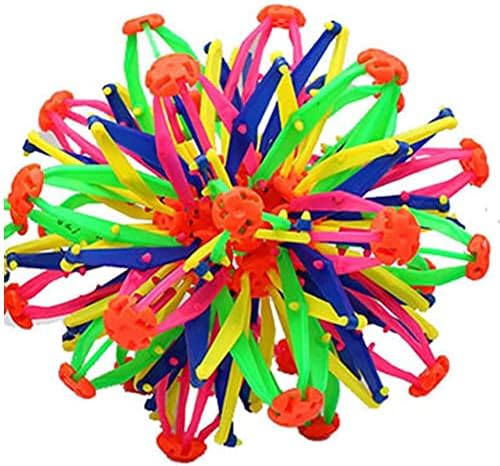 Проширување на магична топка мини прстени сфера, скалабилна променлива магична цветна топка за деца Проширувачка магија топка голема експанзија