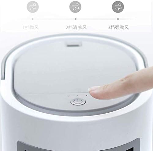 Лилианг- - испарувачки ладилници преносен вентилатор за ладилник за воздух 3 во 1 USB мини климатик, овлажнител, со ноќно светло,