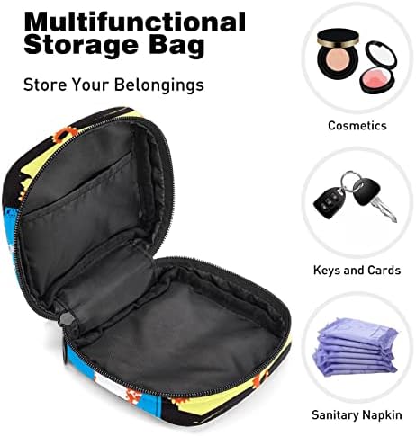 Период торба, санитарна торба за складирање на салфетка, торбичка за периоди, торба за шминка за патувања, риба
