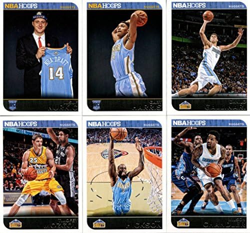 Денвер Нагетс 2014 2015 година Фабрика за кошарка за обрач Запечатена 11 тим за картички сет со картичка за дебитант на Јусуф Нуркиќ