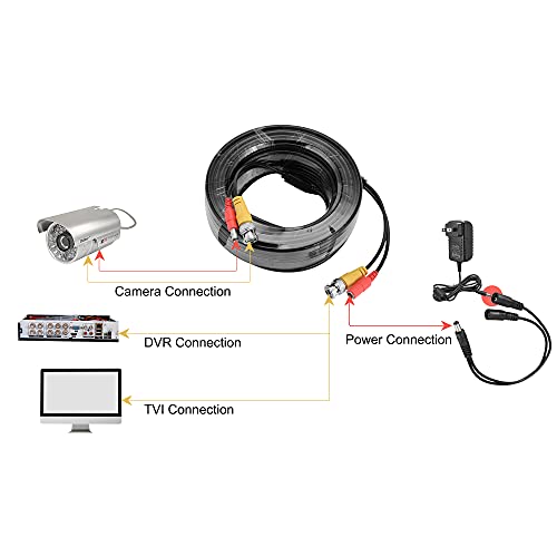 uxcell 1 машко до 2 женски 5,5 mm x 2,1 mm 32cm DC кабел за сплитер на напојување за рутер, LED светла и повеќе уреди за електроника