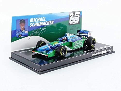 Модел на Пол Арт Минихампс 517940705 Бенетон Б194 Мајкл Шумахер победник на Француски Гран -при 1994 година 1:43 Скала