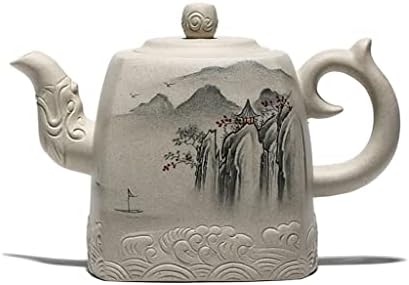WSSBK рачно насликана пејзаж сликарство чајник керамика кунг фу чај чај чај сет единечен производ чајник чај чај сет