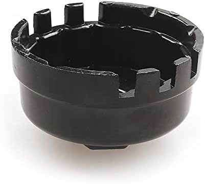Замена на WOSTOKE за алатка за капаче за филтрирање на филтрирање од 1x за масло за цилиндри на Toyota 4 Црна