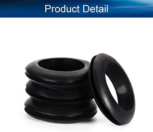 Беттомшин гума Громет 10 парчиња 35мм внатрешно масло отпорен на арматура гума од гума за жици за кабел за жици